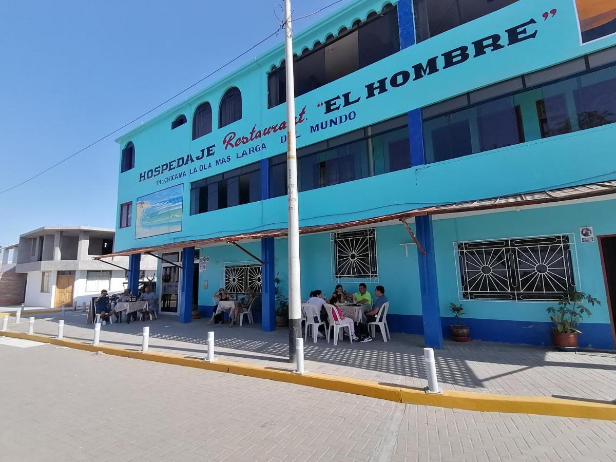 Hospedaje Restaurante El Hombre Puerto Chicama Extérieur photo